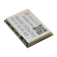 NDN703 Émetteur-récepteur sans fil Longue portée Dissipation de faible puissance Module LoRa d'éclairage intelligent facile à utiliser