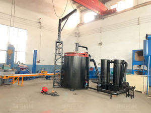 Machine verticale de fabrication de <span class=keywords><strong>BBq</strong></span> Biochar four à cornue Biochar four à <span class=keywords><strong>charbon</strong></span> de bois four de carbonisation - Product Image 3