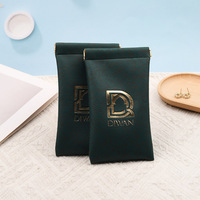 Étui de rangement portable de luxe en cuir PU avec logo personnalisé et design à rabat pour lunettes et lunettes de soleil