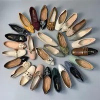 W6271 Kedatangan Penjualan Laris Gaya Baru Gaun Wanita Sepatu Datar Wanita Nyaman Sepatu Loafer Desainer Wanita 2021