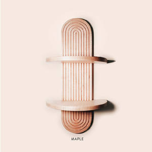 Étagère flottante en bois fait main Boho & Art Deco pour vanité, plantes, fourre-tout - Product Image 4