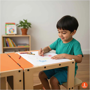 Tour d'apprentissage Montessori convertible pour tout-petits, marchepied de cuisine pour enfants de 1 à 3 ans - Product Image 5