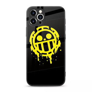 เคสโทรศัพท์กระจกลายอะนิเมะแบบวันพีช,เคสโทรศัพท์สำหรับ <span class=keywords><strong>Iphone</strong></span> 11 Pro Xr <span class=keywords><strong>Xs</strong></span> <span class=keywords><strong>Max</strong></span> 12 A51 A71 S10 S20 - Product Image 3