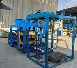 Línea de Producción de Máquinas para Fabricar Bloques Huecos de Alta Eficiencia, Totalmente Automática, Controlada por PLC y Accionada por Motor, para Ladrillos de Cemento - Product Image 6