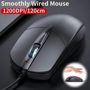 Factory Direct Sale Ergonomic 3-Button Photoelectric Sensor Wired <b>USB</b> Silk Screen Logo Household Office Business <b>Mouse</b> - Product Image 3