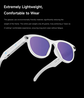 Lentes Inteligentes N79-T Lunette Meta Ecológicas con Cámara 4K Tipo-C, Traducción ChatGPT, Llamadas, Asistente de Voz IA, Reproductor de Música, IPX5
