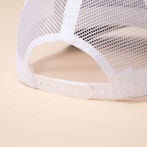 定制双色网眼后卡车司机帽子-促销用可调棒球帽 - Product Image 4