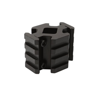 Factory Direct 13-20mm <b>clamp</b> 35mm Length 17mm Inner Diameter 21mm Quad-Slot Aluminum Alloy Optics Accessory outdoor Sports - Product Image 2