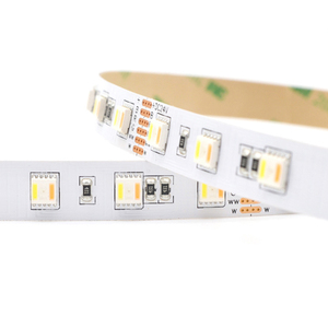 Bande lumineuse <span class=keywords><strong>Led</strong></span> RGB WW CW, 5 en 1, <span class=keywords><strong>5050</strong></span>, 12V, 6 broches, 60 diodes/M, <span class=keywords><strong>ruban</strong></span> de lumière, IP30/65/67 - Product Image 1