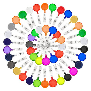 Tùy chỉnh, cá nhân, OEM, ize ABS y tá huy hiệu Reels chủ Acrylic huy hiệu Reels Carabiner bán buôn có thể thu vào phụ kiện với clip móc chìa khóa - Product Image 4