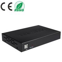 Enregistreur vocal PSTN 4 canaux avec port USB et identification de l'appelant, enregistreur vocal pour appels téléphoniques filaires à 4 lignes pour système de centre d'appels