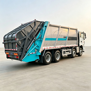 รถบรรทุกอัดขยะไฮดรอลิก SHACMAN 8x4 ความจุสูง 33 ลูกบาศก์เมตร สำหรับขนส่งขยะในเขตเทศบาล - Product Image 6