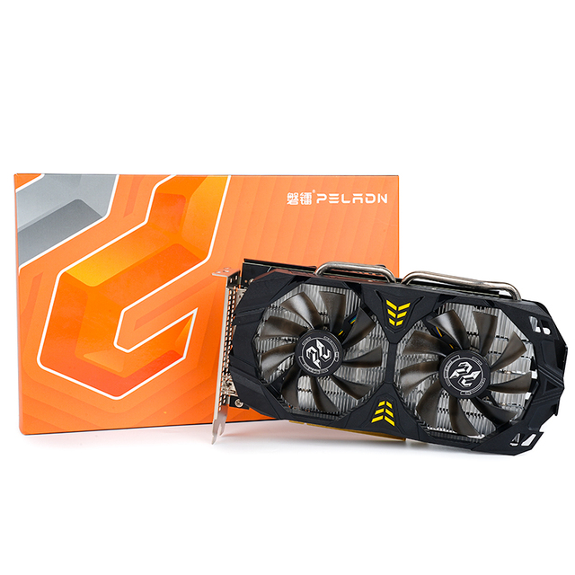 Peladn Oem GPU AMD Radeon RX 580 8GB GDDR5 PC Video Card VGA Card RX580 256-bit 6Pin Dual Fan Gaming Graphics Card for Desktop