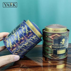 Wholesale Customized Round Tea Metal Can Food Grade Empty Tin for Coffee Packaging <b>Tinplate</b> with Custom Logo - Product Image 3