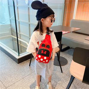 Borse a Tracolla Creative e alla Moda per Bambini, Borse Cartoon Cool di Topolino e <span class=keywords><strong>Minnie</strong></span>, Portamonete Impermeabile in PU per Ragazze, Vendita all'Ingrosso - Product Image 4
