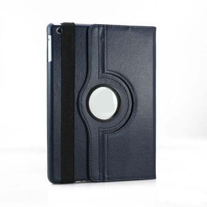 Casing kulit Pu pola Lichee, sarung HP berputar 360 derajat tahan guncangan untuk Tablet iPad 9.7/10.2/10.9 Air1/2/3/4/5 Pro11/9.7 - Product Image 5