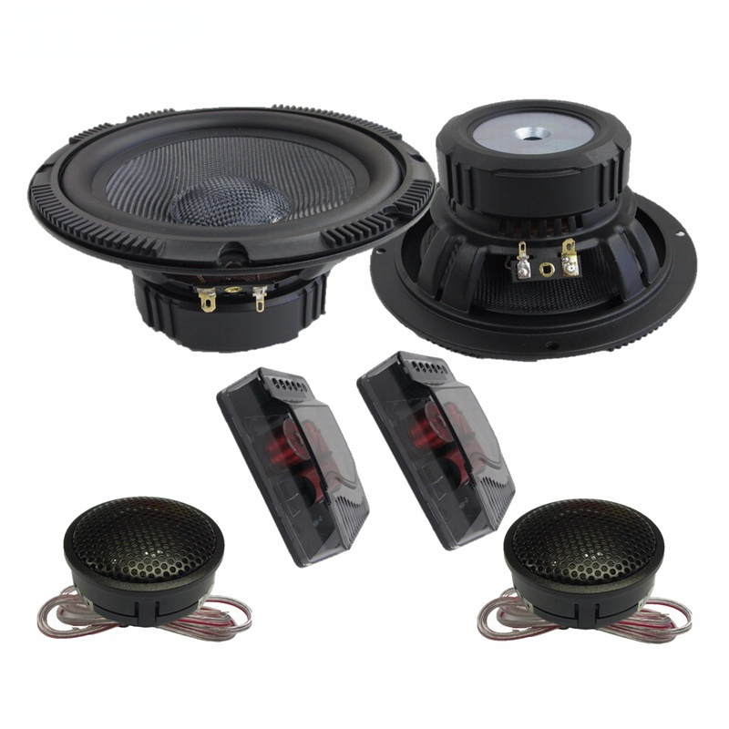 Весь комплект 6,5 дюймов Автомобильный аудио колонки Приемник спикер аудио система звука