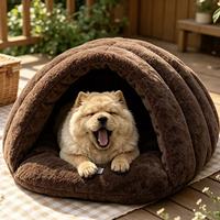 Lit pour animaux de compagnie Yangyangpet personnalisé pour chats, petits chiens, chiots, lit en forme de chaussure géante avec coussin