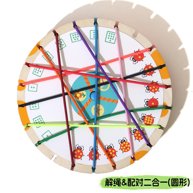 Unraveling rope matching two-in-one