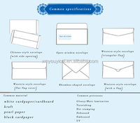 Enveloppes en papier confidentielles personnalisées de marque CK, modèle Xiamen Youyicai, auto-adhésives, blanches, pour l'envoi de factures et de documents en vrac