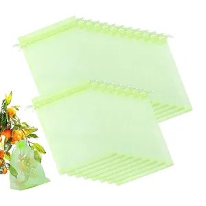 bag 8*10 inch fruit protection bags from birds /anti insect fruit protection tree net bags for fruit vegetable