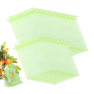 Túi 8*10 Inch Trái Cây Bảo Vệ Túi Từ Chim/Chống Côn Trùng Trái Cây Bảo Vệ Cây Net Túi Cho Trái Cây Rau