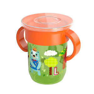360 <span class=keywords><strong>magique</strong></span> bébés mangeoire fournitures d'alimentation bébé bouteilles d'eau Sippy <span class=keywords><strong>tasse</strong></span> d'entraînement avec poignée - Product Image 6