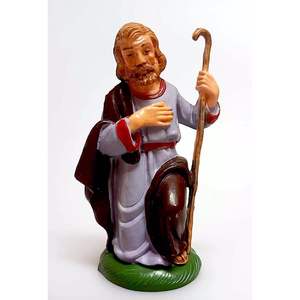 รูปปั้นนักบุญโยเซฟทำจากพีวีซี สีสันสดใส สูง 10 ซม. - Product Image 1