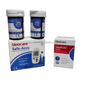 Glucómetro y Tiras Reactivas Económicas Sinocare Safe Accu - Product Image 3