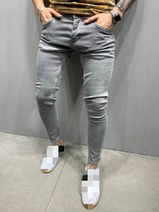 Pantalons en jean élastiques pour hommes de haute qualité, style européen et américain, commerce extérieur, <span class=keywords><strong>station</strong></span> indépendante, classique, quatre couleurs, décontracté - Product Image 5