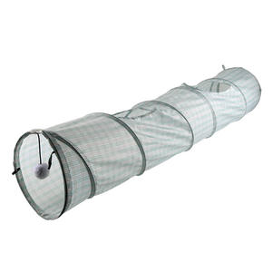 2025 giocattolo interattivo per animali domestici sempre nuovo e pieghevole con palla per interni grande tubo tunnel per gatti coniglio - Product Image 1