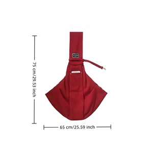 <b>Pet</b> Sling <b>Carrier</b> Hands Free Shoulder Bag for Small Dogs and Cats Travel Puppy Tote Comfortable Outdoor Carry Pouch - Product Image 2