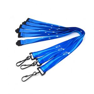 Cordons de cou en polyester avec logo personnalisé, boucles de sécurité de qualité, produit promotionnel avec caractéristiques de sécurité, cadeaux pour événements - Product Image 2