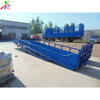 Rampe de chargement mobile hydraulique portable d'une capacité de 15 tonnes, plateforme de chargement de conteneurs pour le chargement de marchandises en entrepôt