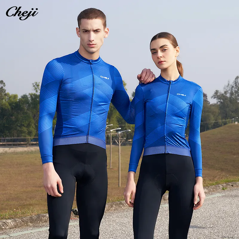 New design sports long sleeve cycling wear OEM ODM suit moisture wicking cycling wear mountain Uniforms