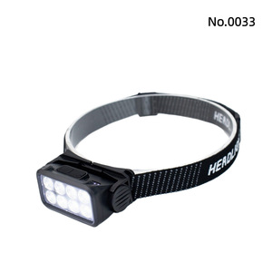 ไฟหน้าแบบ LED 8 ดวง ชาร์จ USB ได้ แสงสีขาว สำหรับตั้งแคมป์กลางแจ้ง พกพาสะดวก แสงแรง - Product Image 5