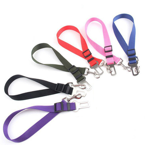 Adjustable Dog Nylon Car Seat Belt Cat Safety Leads Harness Vehicle Pet Dog Seat Car Seatbelt Harness Belt - Product Image 4