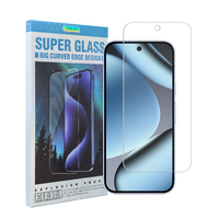Protection d'écran en verre trempé 2.5D 9H transparente anti-traces de doigts pour Google Pixel 9 9 Pro 10 10 Pro 11 11 Pro