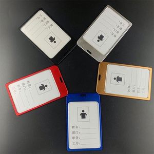 Custom Metal Aluminium <b>ID</b> Card Badge <b>Holder</b> with Lanyard for Business Cards - Product Image 5