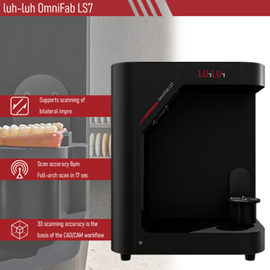 Scanner Dentale 3D ad Alta Velocità con Auto-scan, Scanner per Laboratorio Odontotecnico a Doppia Fotocamera, Precisione 8μm - Product Image 4