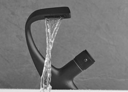 Hiện Đại Duy nhất xử lý Brass vòi nước hiện đại duy nhất đòn bẩy màu đen phòng tắm và nhà bếp lưu vực Mixer tap với gốm van lõi - Product Image 6