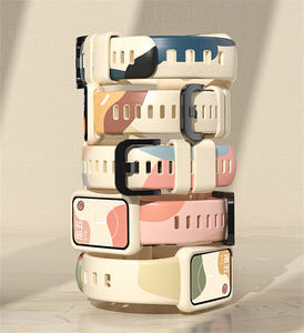 Bracelets de montre en silicone de couleur contrastante Morandi pour <span class=keywords><strong>Huawei</strong></span> Fit Bracelet et bracelet <span class=keywords><strong>6</strong></span> 7 bracelets de qualité - Product Image 4