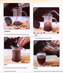 OEM 1000mL stantuffo caffè in acciaio inox macchina da caffè caffè con filtro per caffè doppia parete <span class=keywords><strong>caffettiera</strong></span> <span class=keywords><strong>francese</strong></span> <span class=keywords><strong>caffettiera</strong></span> - Product Image 6