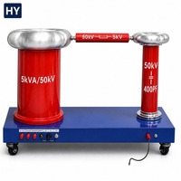 Sistema de Prueba de Tensión Dieléctrica de CA de 5kVA 50kV Libre de Descargas Parciales con Divisor Capacitivo para Pruebas de Alto Voltaje