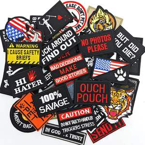 Toppa Tattica Simpatica Completamente Ricamata con Velcro per Cappelli, Zaini, Gilet, Imbracature, Uniformi - Product Image 1