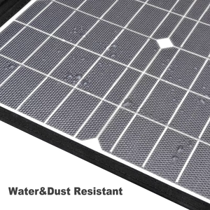 Portable Foldable 60W 100W 120W 200W 400W for Camping Boat Power Station Emergency Foldable <b>Solar</b> - Product Image 6