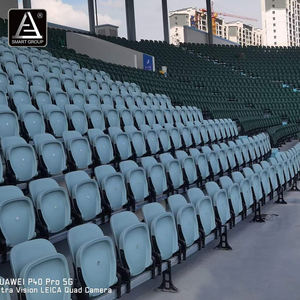 축구 야외 축구 HDPE 경기장 좌석 관람석 좌석 의자 시스템 표백제 등받이가있는 플라스틱 경기장 좌석 - Product Image 6