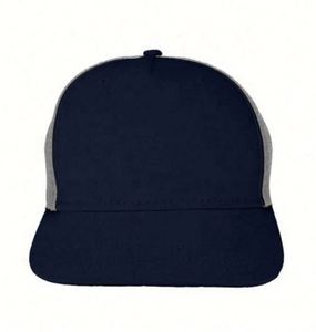 Wholesale High Quality Custom 5 Panels <b>Plain</b> Sport Snapback <b>Cap</b> Mesh Trucker Hat Trucker <b>Cap</b> for Men - Product Image 2