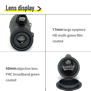 Télescope monoculaire à zoom haute puissance SECOZOOM RZMT21 HD 10-30x50 avec lentille FMC et prisme Bak4, mise au point à une main, idéal pour les concerts et les voyages - Product Image 2