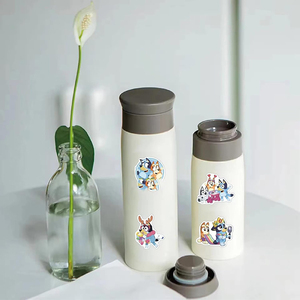 Tùy Chỉnh Thiết Kế In Theo Yêu Cầu Phim Hoạt Hình Dán Chai Nước Vinyl Sticker Set Cho Điện Thoại Xe Ô Tô Mũ Cứng Sàn Trang Trí - Product Image 5